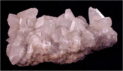 White Calcite Crystal Aggregate
