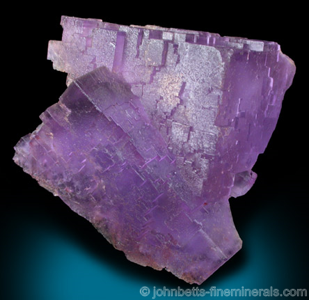 Purple Fluorite Twins