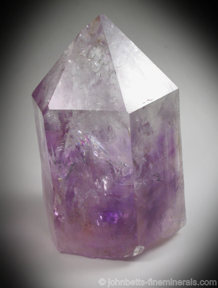 Color Zoned Amethyst Crystal