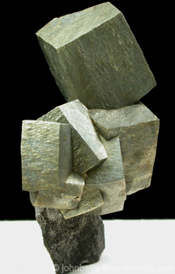Cubic Pyrite Crystal Grouping
