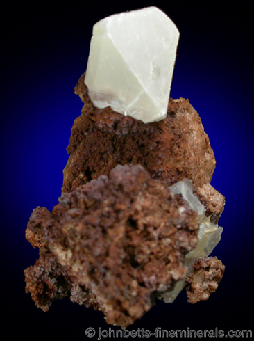 White Anglesite Crystal