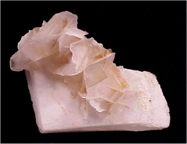 Interesting Platy Form of Calcite