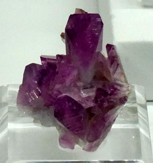 Sharp, Purple Adamite Crystals