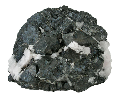 Alabandite in Calcite