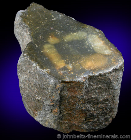 Chiastolite with Checkered Pattern