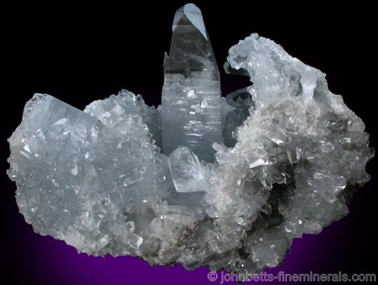 Large Blue Celestine Crystal