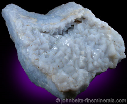 Chalcedony Pseudomorphs after Fluorite