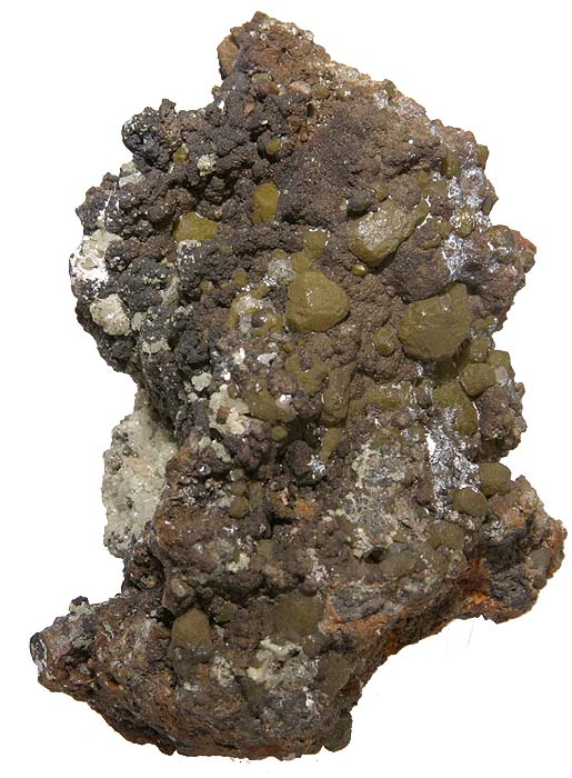 Chlorargyrite Crystals with Iodargyrite