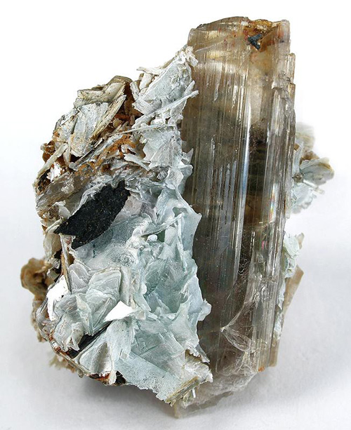 Gem Diaspore Crystal in Matrix