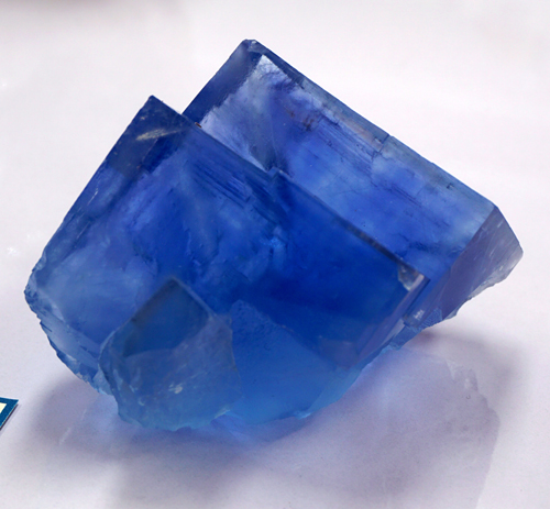 Bright Blue Fluorite Cubes