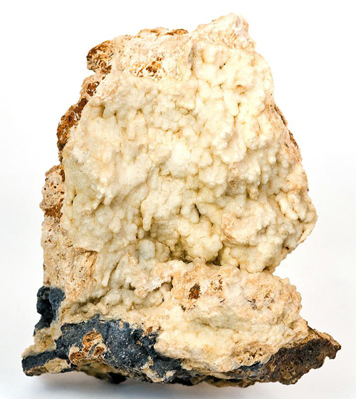 White Gibbsite From Type Locality