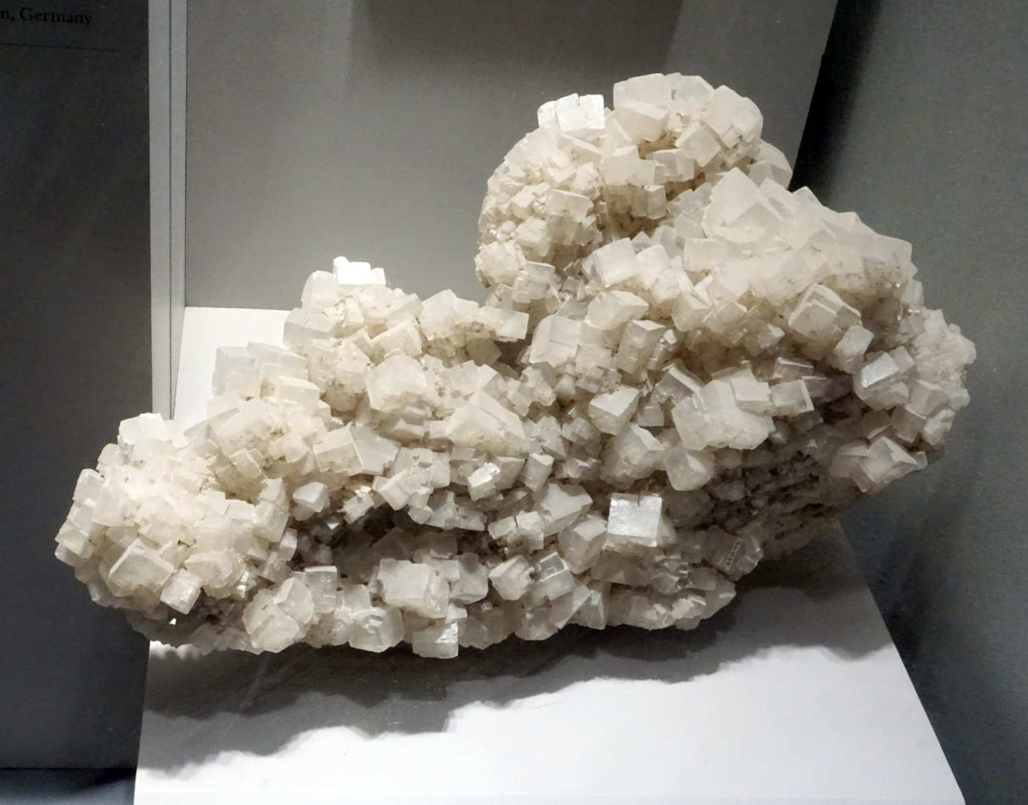 Halite Crystal Cluster