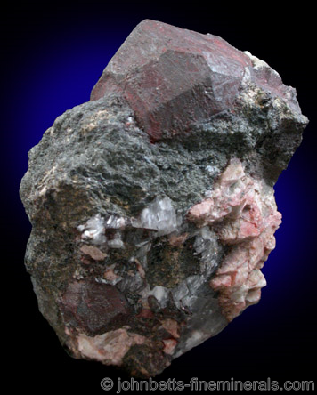 Complex Ilmenite Crystal