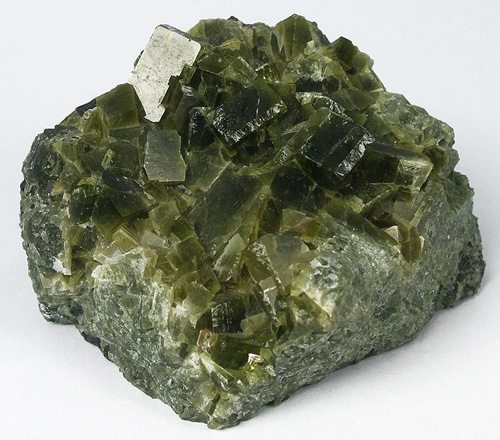 Olive-Green Johansennite