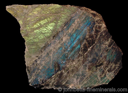 Labradorite from Saranac Lake, NY