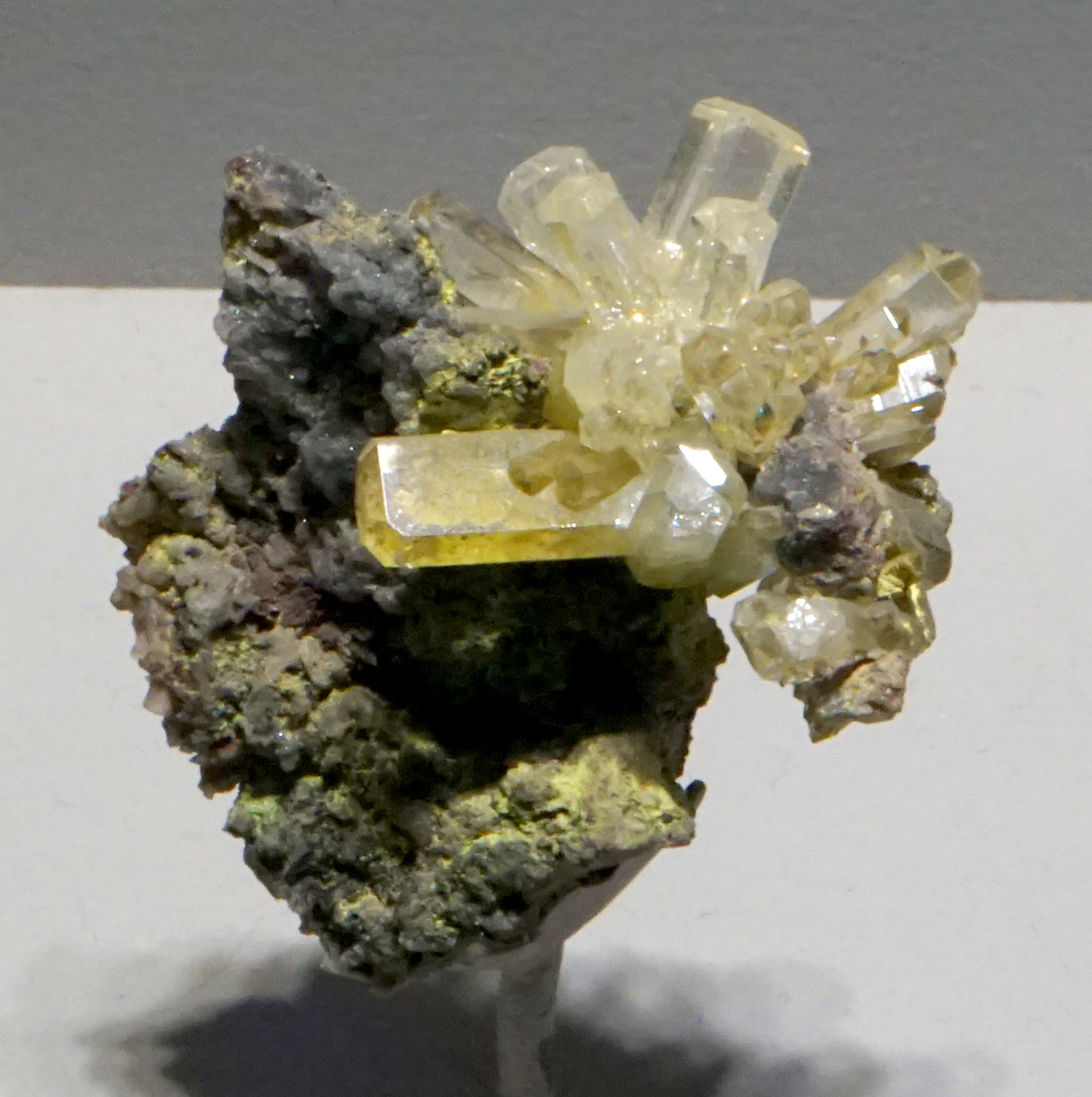 Transparent Mimetite Crystals from Tsumeb