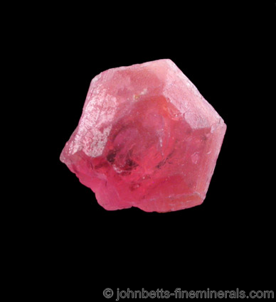 Hexagonal Pezzottaite Crystal