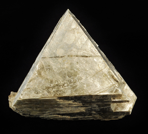 Triangular Phlogopite Crystal