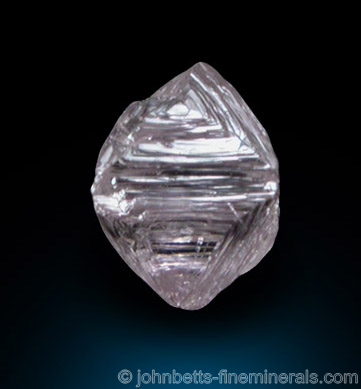 Light Pink Diamond Octahedron