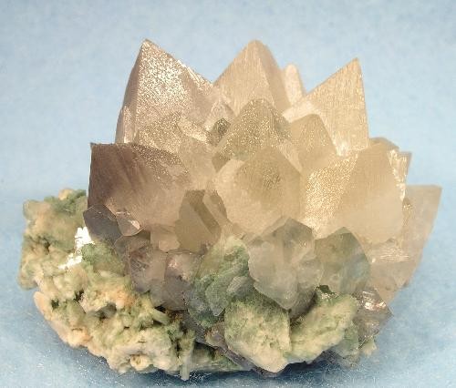 Powellite Crystal Cluster