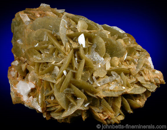Bladed Siderite Crystals