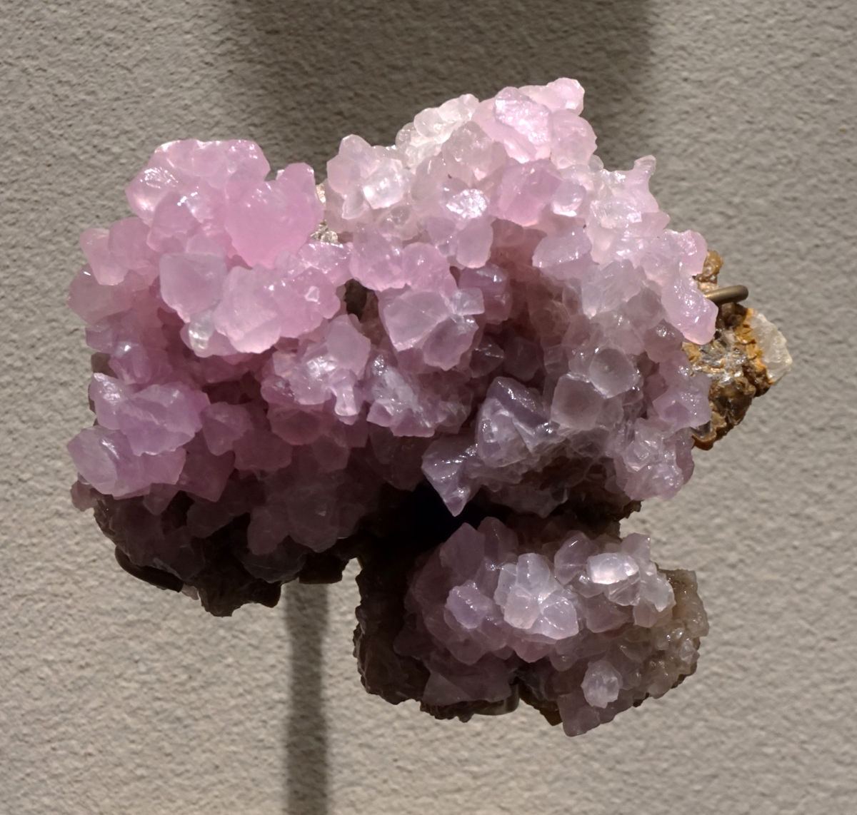 Pink Sphaerocobaltite Crystals