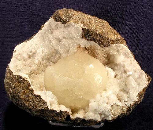 Large Rounded Stellerite In Matrix