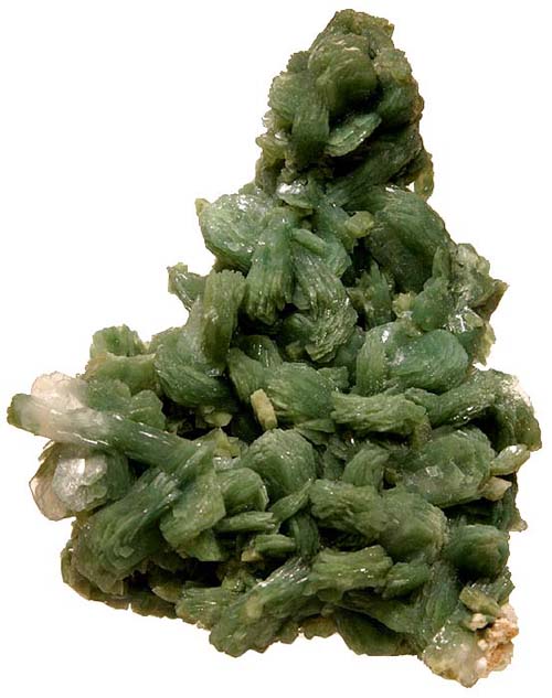 Green Stilbite with Celadonite