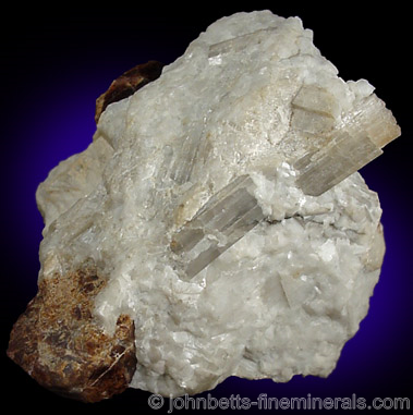 Gray Tremolite with Zircon