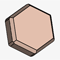 Hexagonal Tabular