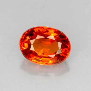 Orange-red Spessartite Garnet