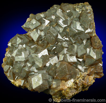 Greenish Brown Andradite Garnet from Stanley Butte, San Carlos Indian Reservation, Graham County, Arizona