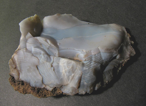 Agate With Visible Layering from Wesley Hills, Ramapo Township, Rockland Co., New York