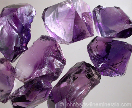 Rough African Amethyst from Zambia