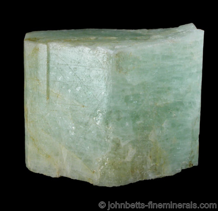 Green Beryl from McGinnis Mine, Wentworth, Grafton County, New Hampshire