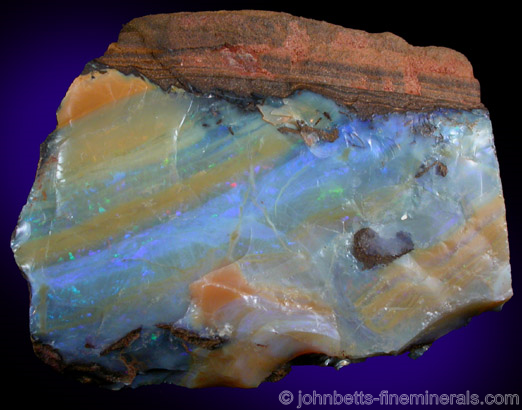 Precious Opal on Matrix from Australia