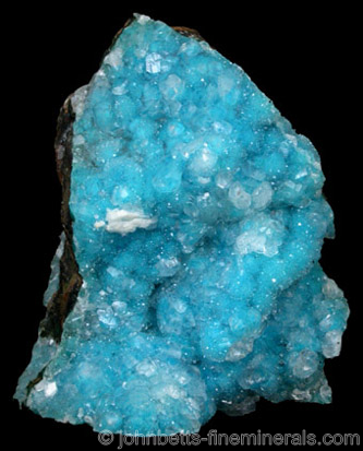 Vivid Blue Chrysocolla from Inspiration Mine, Globe-Miami District, Gila County, Arizona