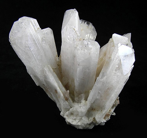 Danburite Crystal Cluster from Charcas, Mun. de Charcas, San Luis Potosí, Mexico