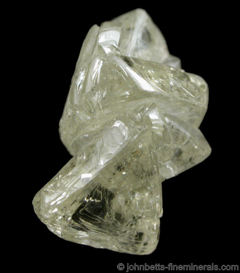Interconnected Diamond Crystals from Northern Cape Province, South Africa