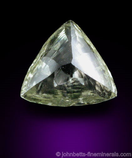 Diamond Macle Twin from Venetia Mine, Limpopo Province, South Africa