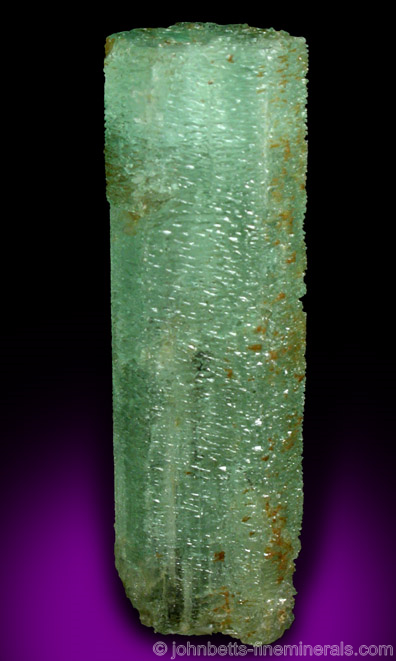 Emerald Crystal from N. Carolina from Hiddenite, Alexander County, North Carolina