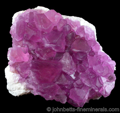 Bright Purple Fluorite from Mina Navidad, Durango, Mexico