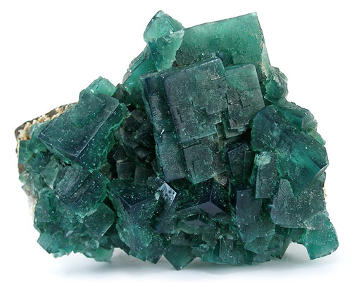 Electric Green Flurorite from Rogerly Mine, Frosterly, County Durham, England