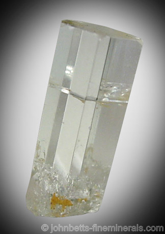 Elongated Goshenite Crystal from Gilgit District, Northern Areas, Pakistan