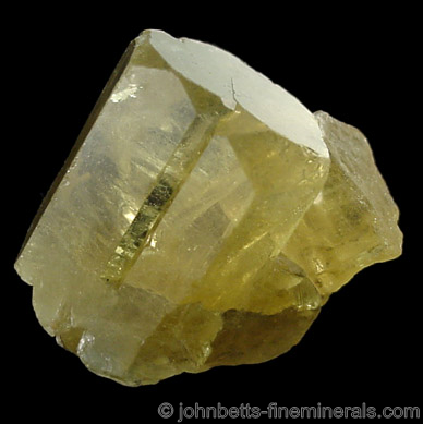 Intergrown Heliodor Crystals from Minas Gerais, Brazil