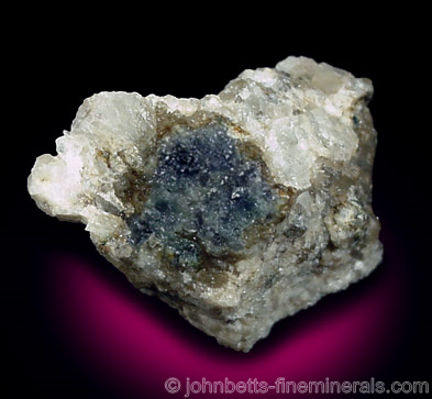 Iolite in Quartz Matrix from Haddam, Middlesex County, Connecticut