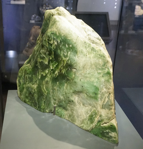 Huge Nephrite Jade Mass from Taiwain