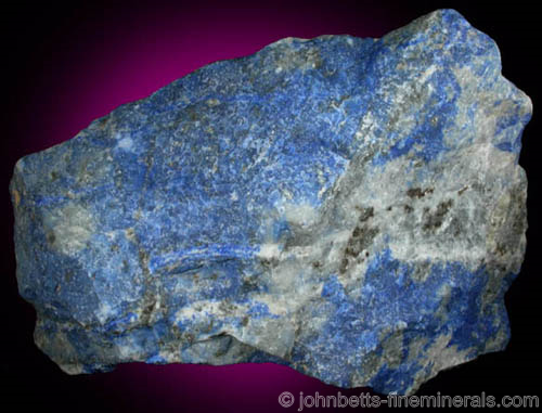 Lapis Lazuli from Chile from Las Flores de Los Andes, near Ovalle, Coquimbo Region, Chile