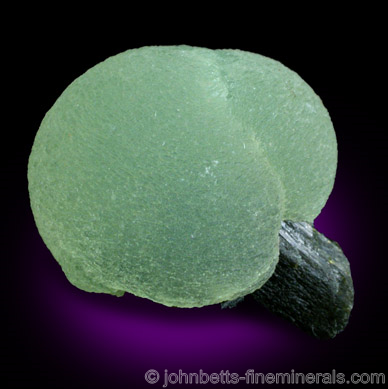 Rounded Prehnite Ball from Bendoukou, Sandare District, Kayes Region, Mali