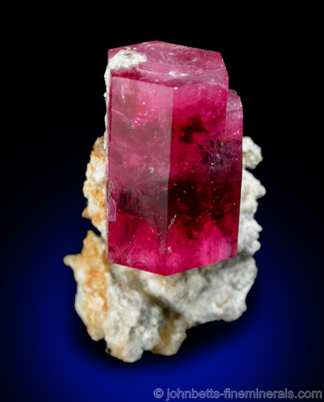 Red Beryl from Violet Claims, Wah Wah Mountains, Beaver County, Utah